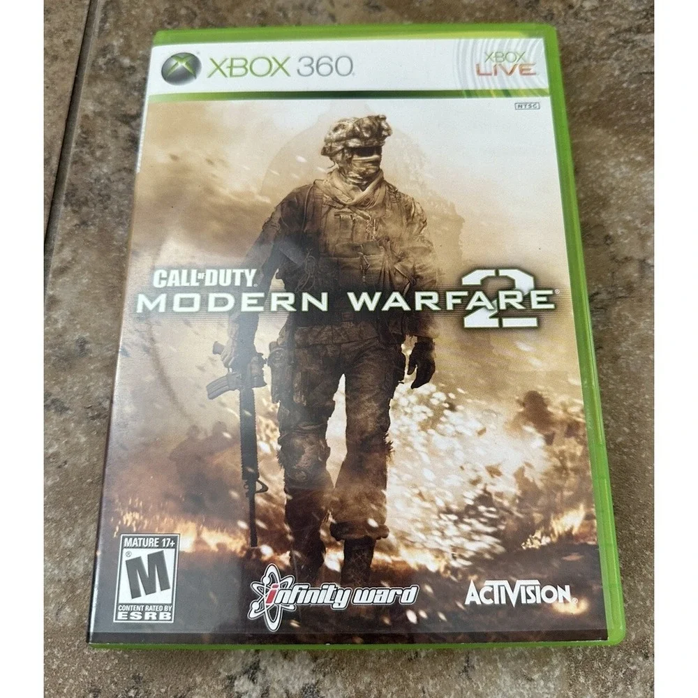 Call of Duty: Modern Warfare 2 Microsoft Xbox 360 With Manuel
